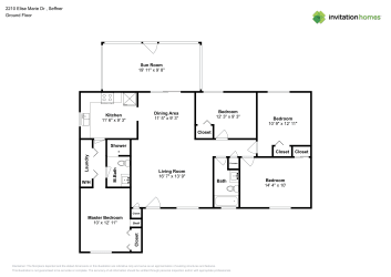 Floor plan 1 for 2210 Elise Marie Dr