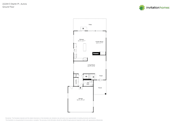 Floor plan 2 for 22226 E Oberlin Pl