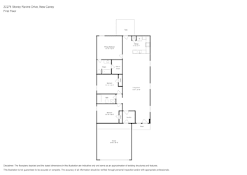 Floor plan 1 for 22276 Stoney Ravine Dr