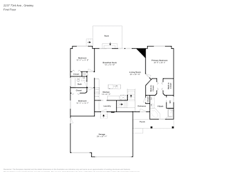 Floor plan 2 for 2237 73rd Ave