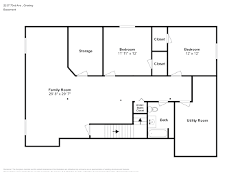 Floor plan 1 for 2237 73rd Ave