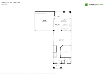 Floor plan 1 for 22389 S 211th Way