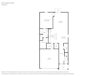 Floor plan 1 for 2242 Jungle Dr