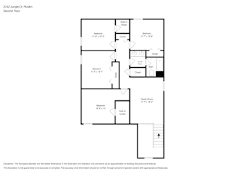 Floor plan 2 for 2242 Jungle Dr