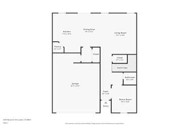 Floor plan 1 for 2244 Alyssa Street