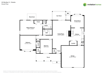 Floor plan 1 for 225 Big Bear Ct