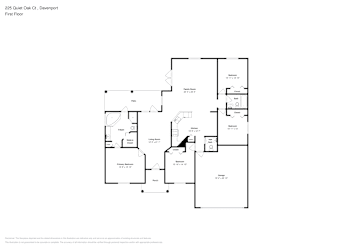Floor plan 1 for 225 Quiet Oak Ct
