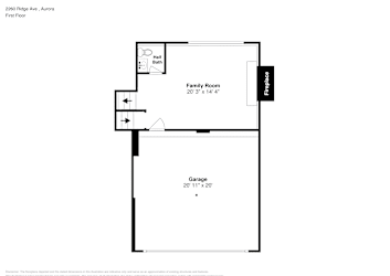 Floor plan 2 for 2260 Ridge Ave