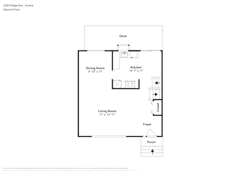 Floor plan 3 for 2260 Ridge Ave