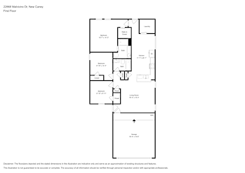 Floor plan 1 for 22668 Malvicino Dr