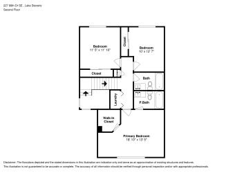 Floor plan 2 for 227 99th Dr SE