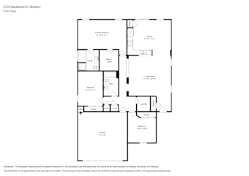 Floor plan 1 for 2270 Blackwood Dr