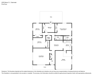 Floor plan 1 for 2283 Manor Ct