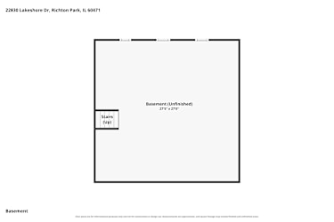 Floor plan 3 for 22830 Lakeshore Dr