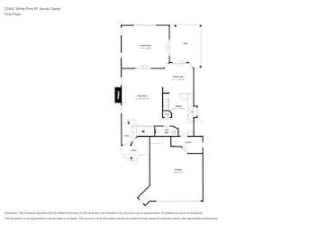 Floor plan 1 for 22842 White Pine Pl