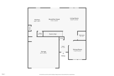 Floor plan 1 for 2286 Blackbird Cir
