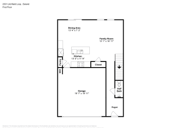 Floor plan 1 for 2301 Litchfield Loop
