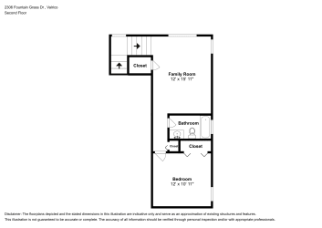 Floor plan 2 for 2306 Fountain Grass Dr