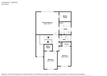 Floor plan 3 for 231 Masters Dr