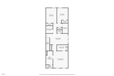 Floor plan 2 for 231 River Rock Dr