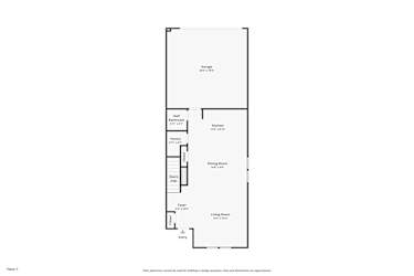 Floor plan 1 for 231 River Rock Dr