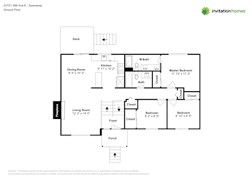 Floor plan 2 for 23101 39th Ave E