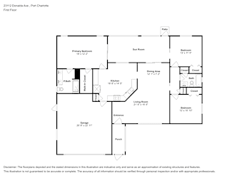 Floor plan 1 for 23112 Donalda Ave
