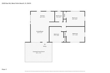 Floor plan 1 for 2320 Rue Rd