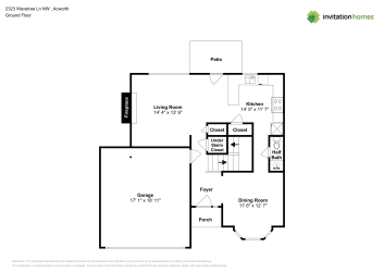 Floor plan 1 for 2323 Wavetree Ln NW