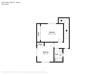 Floor plan 2 for 23251 Redbud Ridge Cir