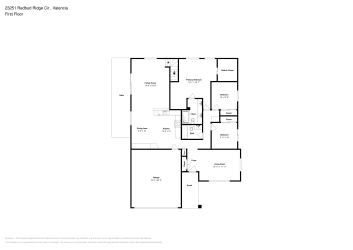 Floor plan 1 for 23251 Redbud Ridge Cir