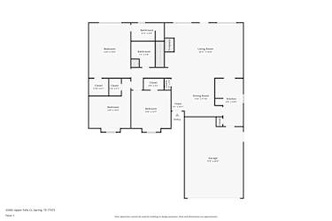 Floor plan 1 for 23302 Upper Falls Ct