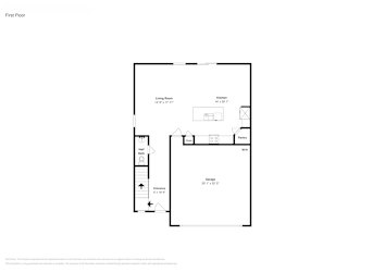 Floor plan 1 for 2332 Turtle Point Rd