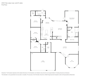 Floor plan 1 for 23331 Key Largo Loop