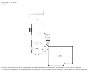 Floor plan 2 for 2337 Windsor Ln