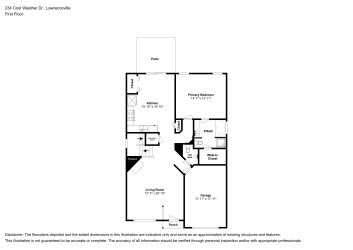 Floor plan 1 for 234 Cool Weather Dr
