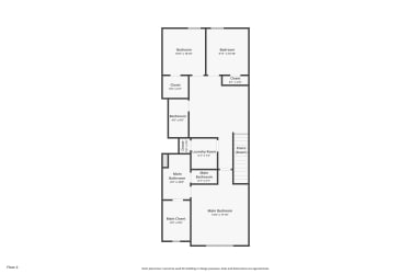 Floor plan 2 for 235 River Rock Dr