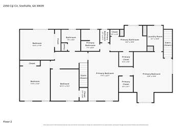 Floor plan 2 for 2350 Ciji Cir
