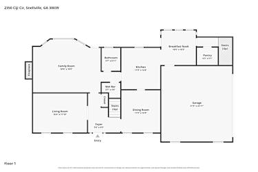 Floor plan 1 for 2350 Ciji Cir