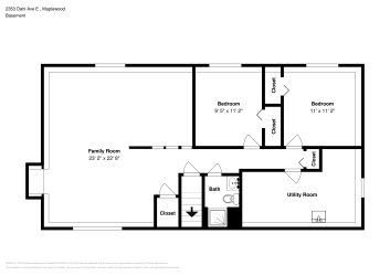 Floor plan 1 for 2353 Dahl Ave E
