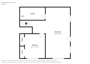 Floor plan 1 for 2362 Springdale Cir Sw