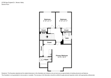 Floor plan 2 for 23706 New England Dr