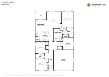 Floor plan 1 for 238 Duke Dr