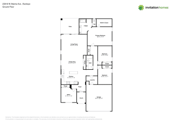 Floor plan 1 for 23818 W Atlanta Ave