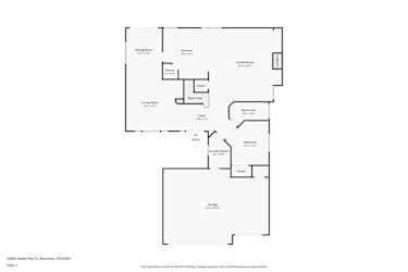 Floor plan 1 for 23842 Sweet Pea Ct