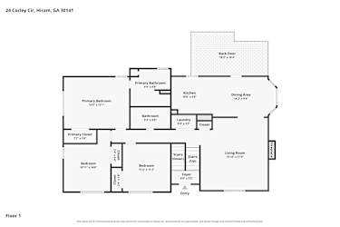 Floor plan 2 for 24 Corley Cir