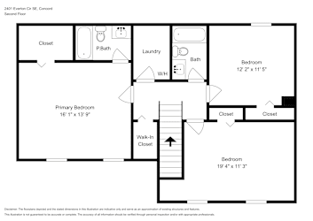 Floor plan 2 for 2401 Everton Cir SE