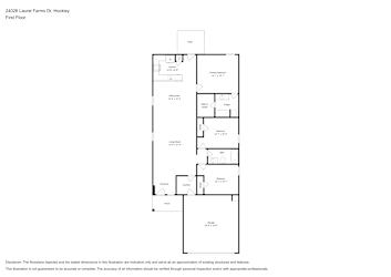 Floor plan 1 for 24026 Laurel Farms Dr
