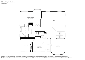 Floor plan 2 for 2405 Eagleridge Dr