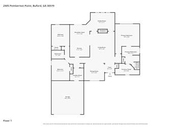 Floor plan 1 for 2405 Pemberton Pt